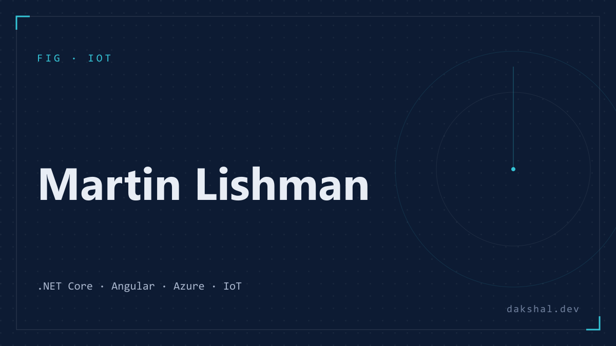 Martin Lishman cover