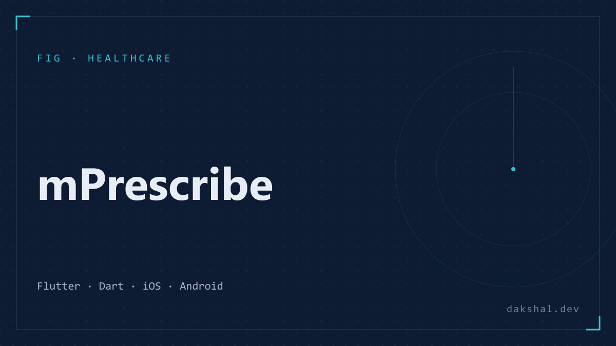 mPrescribe cover