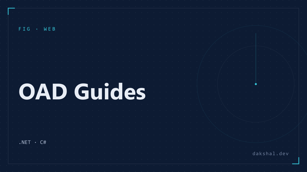 OAD Guides cover