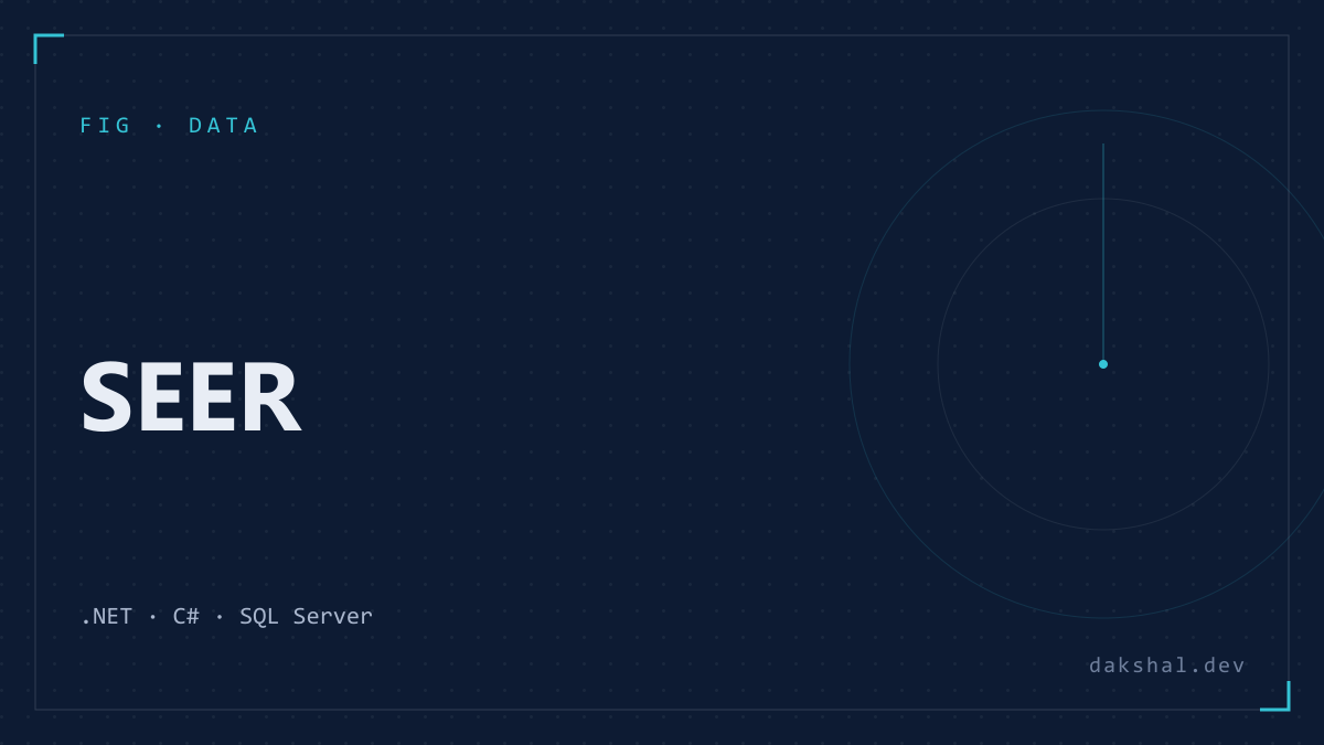 SEER cover